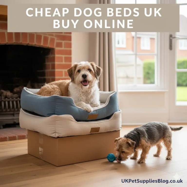 Cheap dog beds UK buy online: how to pick a cosy bargain that lasts.