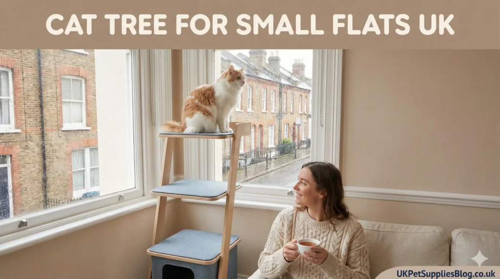 cat tree for small flats uk