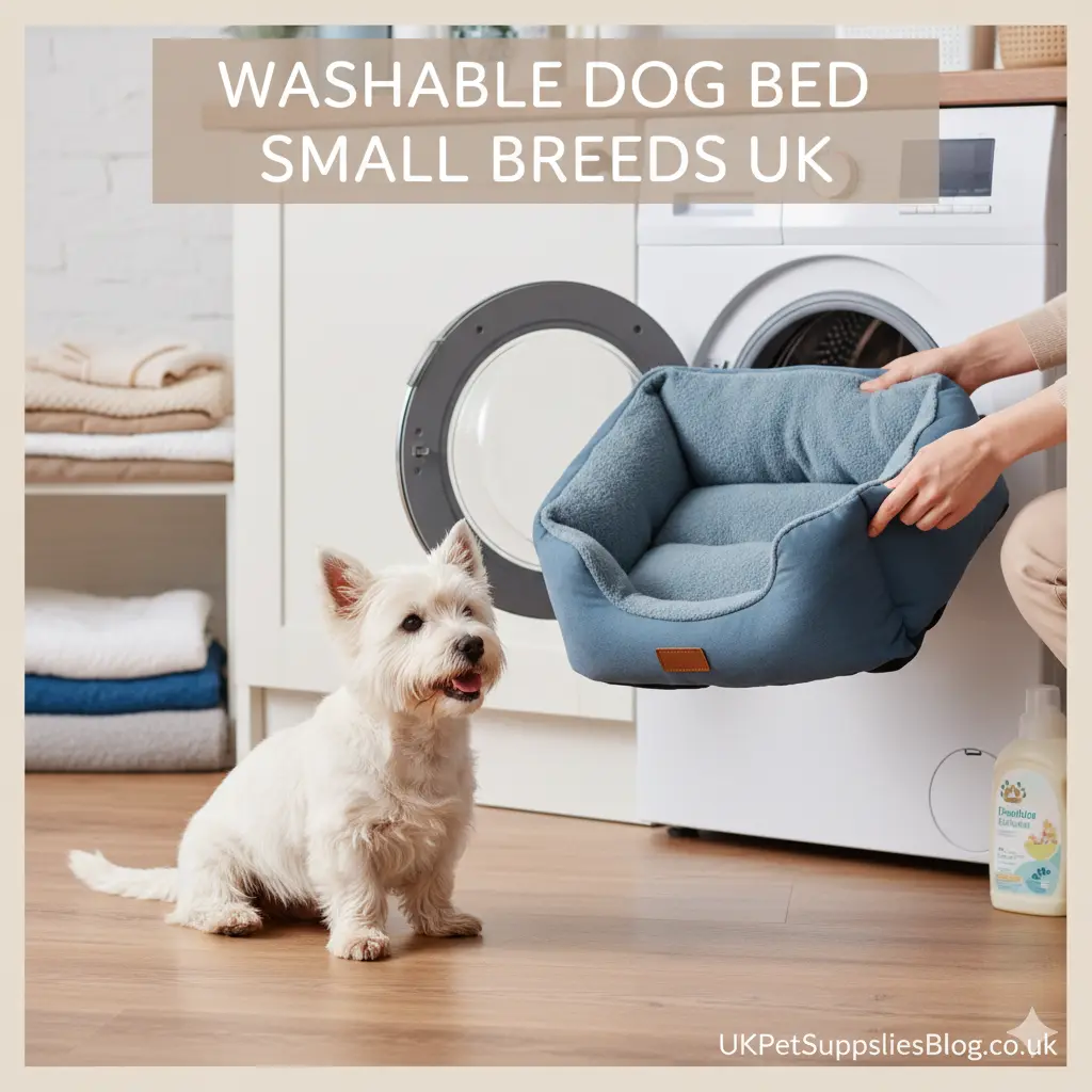 washable dog bed small breeds uk